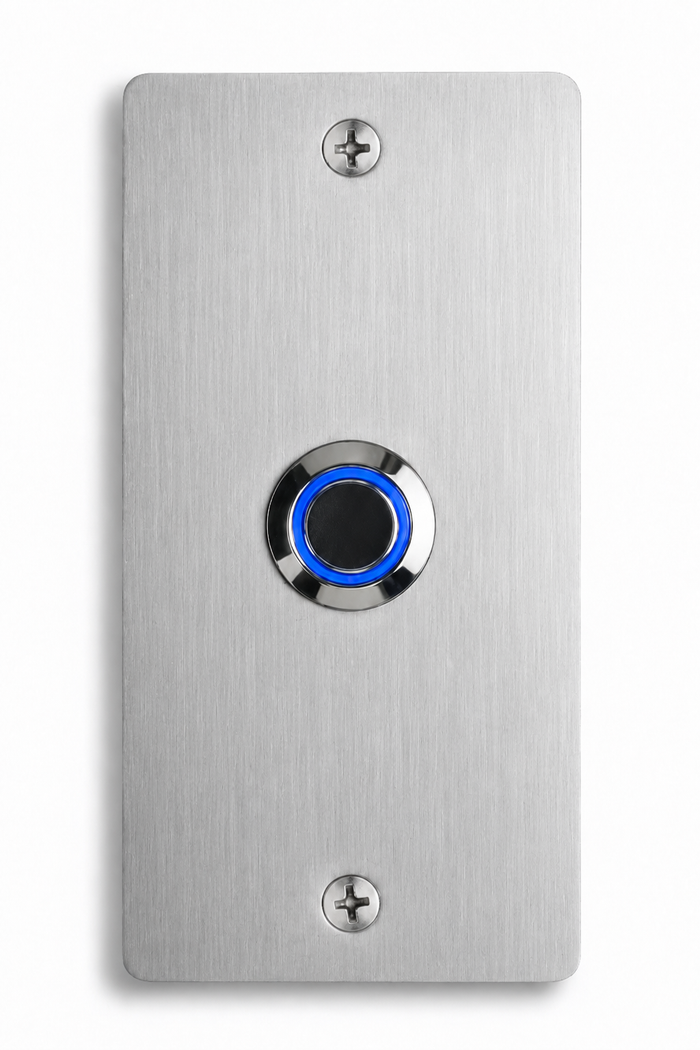 Stainless Steel Rectangle Doorbell Expressions LTD