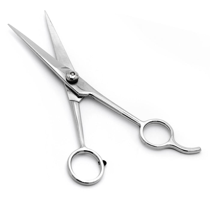 Straight Pet Grooming Shears with Finger Rest