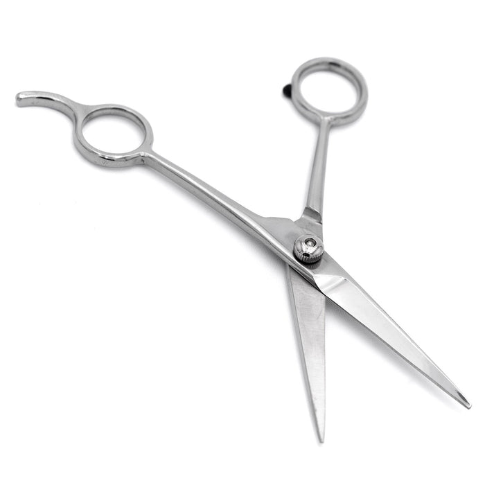 Straight Pet Grooming Shears with Finger Rest