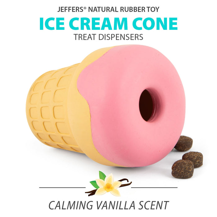 Stuffable Cone Toy for Treat-Time Play