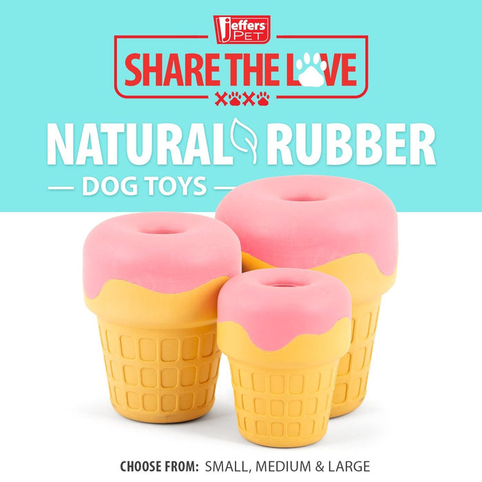 Stuffable Cone Toy for Treat-Time Play