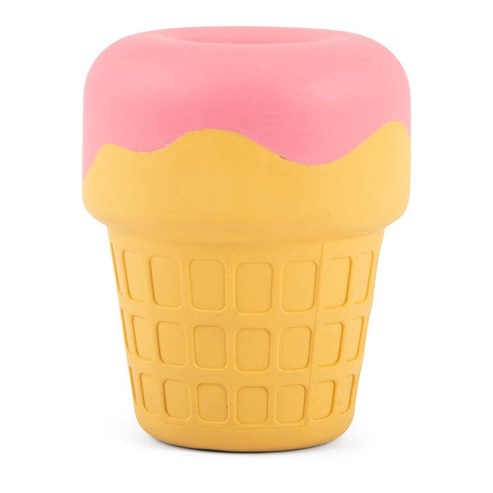 Stuffable Cone Toy for Treat-Time Play