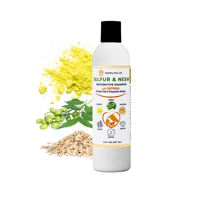 Sulfur & Neem Restorative Shampoo with Oatmeal-0