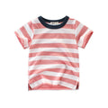Summer Premium Kids Cotton T-Shirt Classic Striped