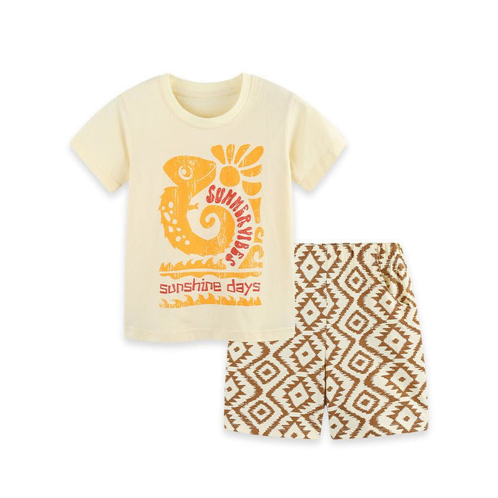 Summer Vibes Kids Tee & Shorts Set