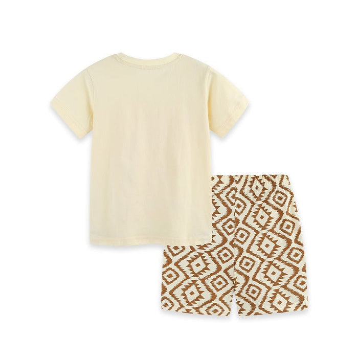 Summer Vibes Kids Tee & Shorts Set