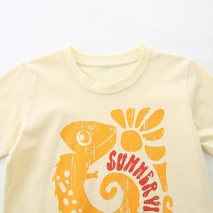 Summer Vibes Kids Tee & Shorts Set