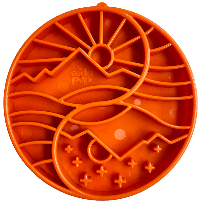Sun-and-Moon Tray for a Divided Meal