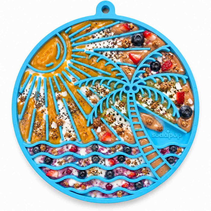 Sun and Sea Suction Lick Mat