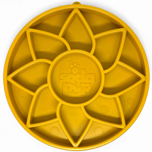 Sunflower Meal Tray with Petal Compartments