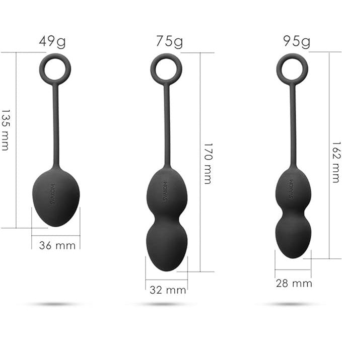 Svakom Nova Weighted Kegel Exercise Ball Set (3 Pack)