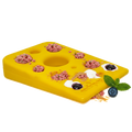 Swiss Cheese Wedge Nylon Treat Toy
