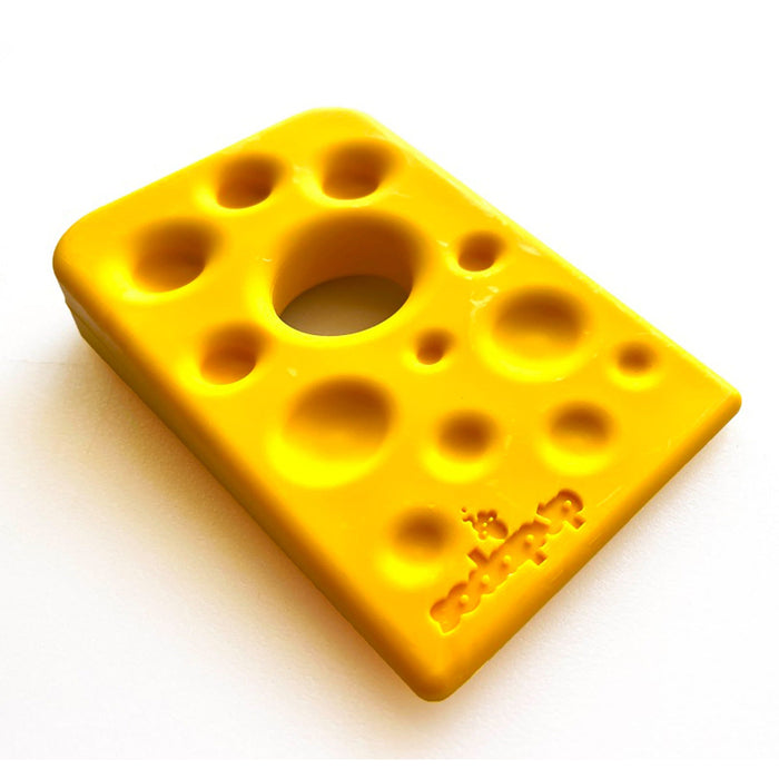 Swiss Cheese Wedge Nylon Treat Toy