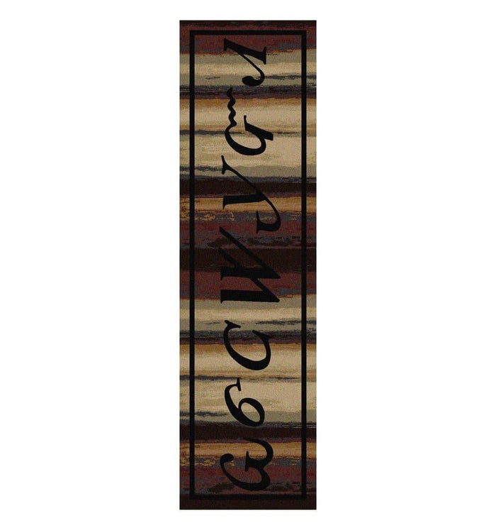 Syllabary Cherokee Symbols Tribal Floor Runners made in the USA - Your Western Decor