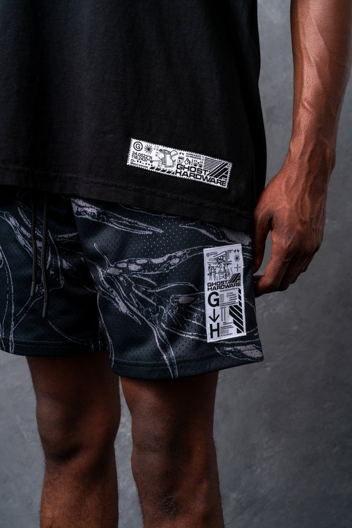 Synapse [ patch ] Mesh Shorts