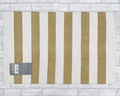 Tan and White Stripe Base Mat