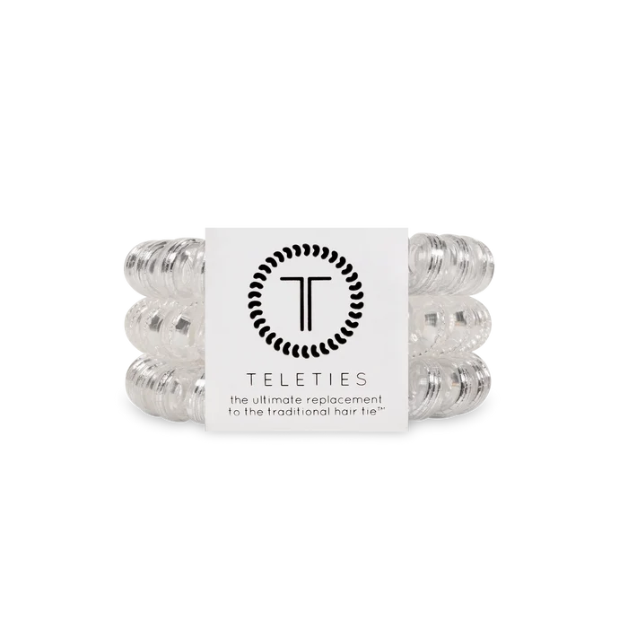 Teleties Large -Silver Slay
