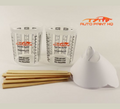 Tesla PMSS San Simen Silver Basecoat with Reducer Quart (Basecoat Only)