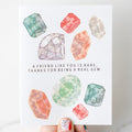 Thanks For Being A Gem Card