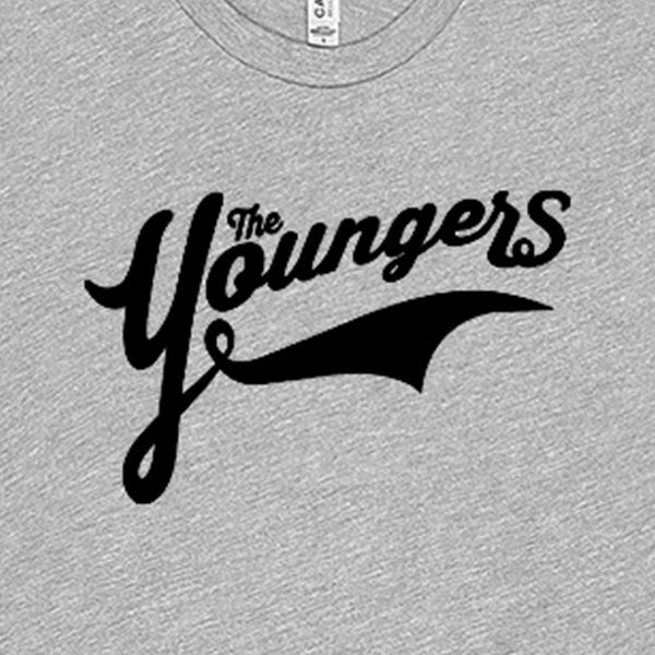 The Youngers - Baseball Logo Tee - Available at Live Shows
