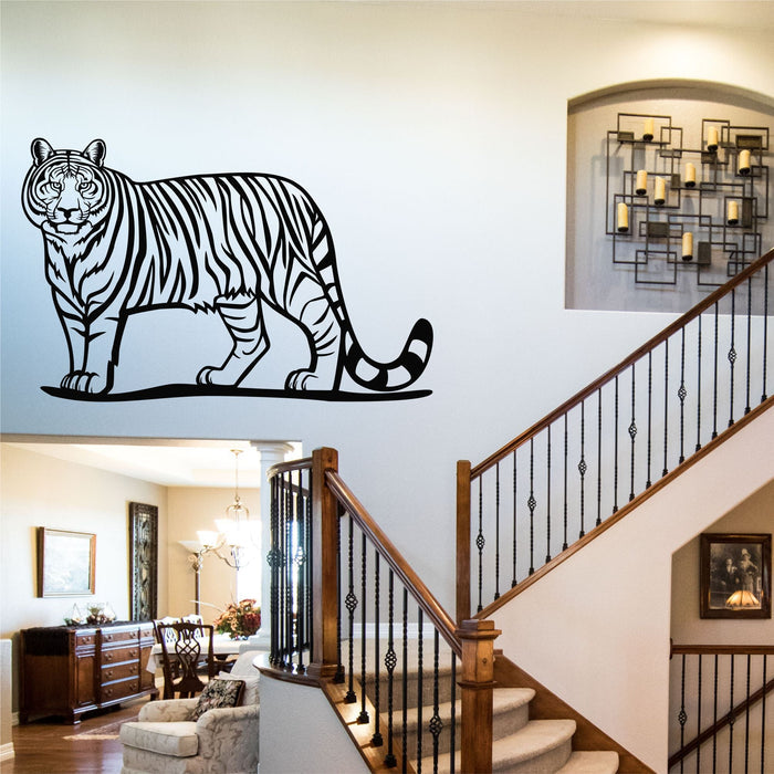 Tiger Metal Wall Art