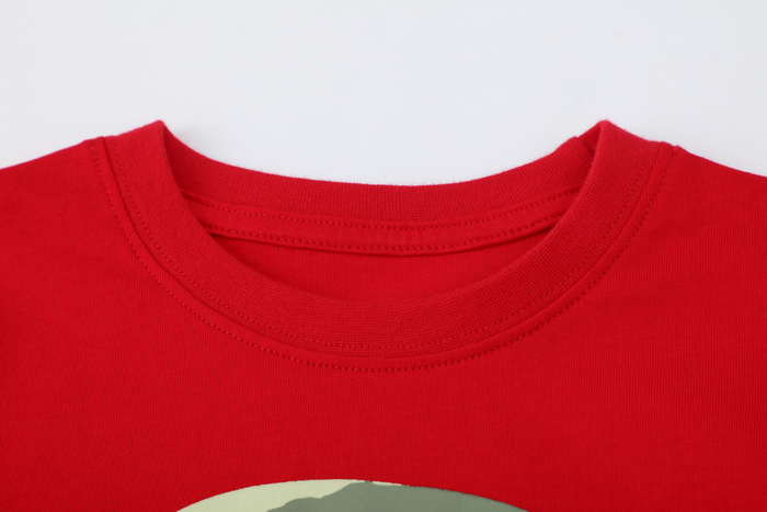 Toddler Boy Long-sleeve Red Casual T-shirt