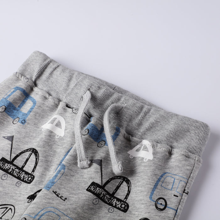Toddler Boy's Cartoon Cars Pants