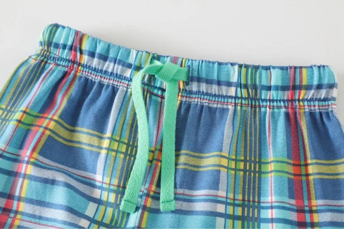 Toddler Boy's Short Sleeve Airplane Pattern Set