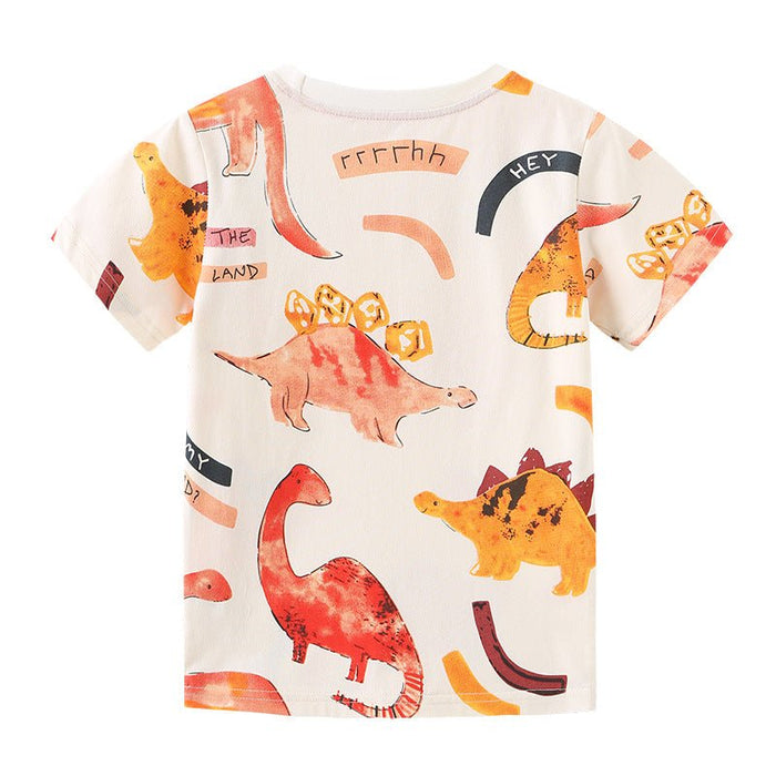 Toddler/Kid Allover Dinosaur Print T-shirt