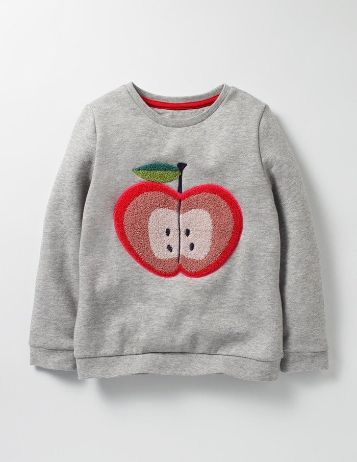 Toddler/Kid Apple Design Sweatshirt