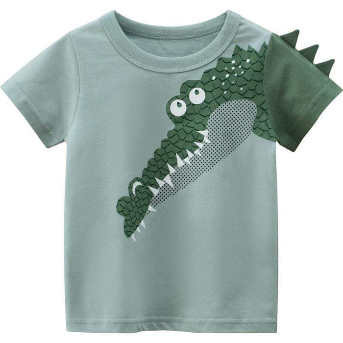 Toddler/Kid Boy Alligator Pattern T-shirt