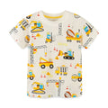 Toddler/Kid Boy Allover Vehicles Print T-shirt