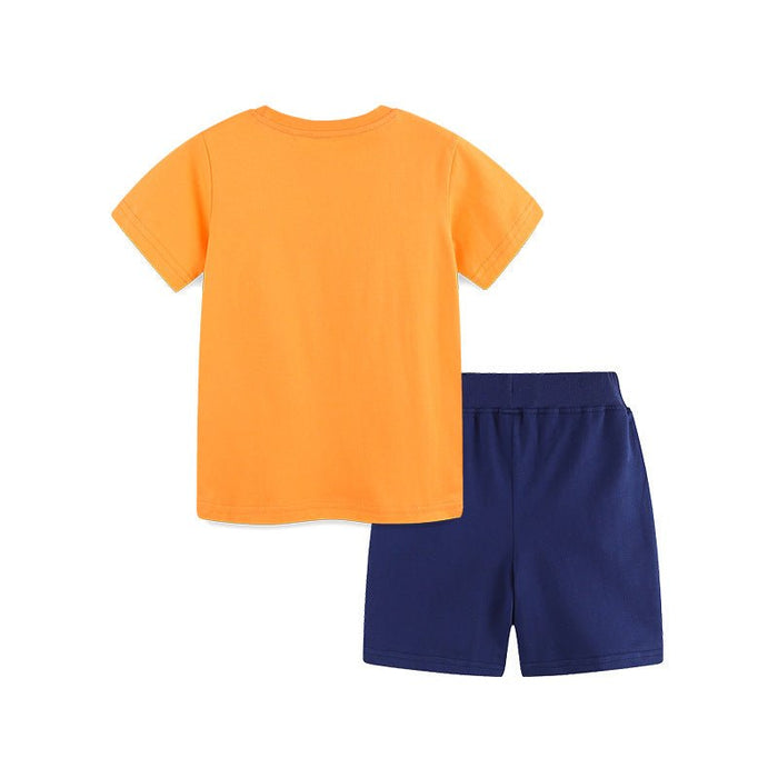 Toddler/Kid Boy Best Animal Friends T-shirt and Shorts Set