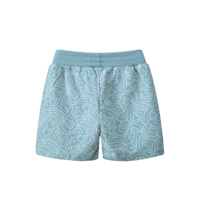Toddler/Kid Boy Line Art Leaf Print Shorts (2 Colors)