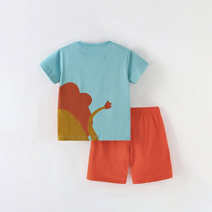 Toddler/Kid Boy Lion Roar T-shirt and Shorts Set