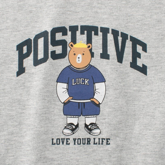 Toddler/Kid Boy "Love Your Life" Print T-shirt and Shorts Set (2 Colors)