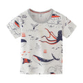 Toddler/Kid Boy Sea Life Design Casual T-shirt
