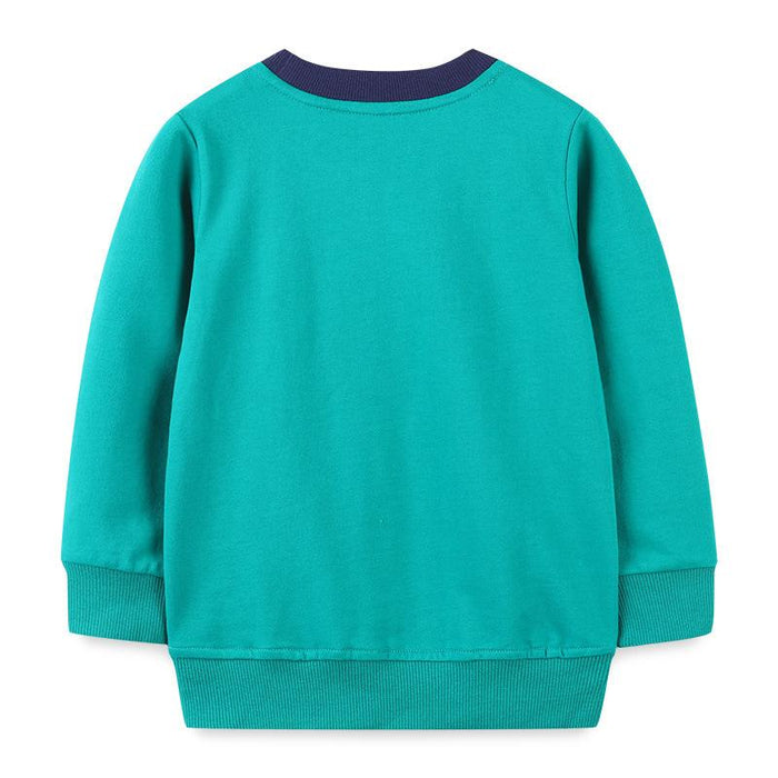 Toddler/Kid Boy Soccer Ball Print Sweatshirt
