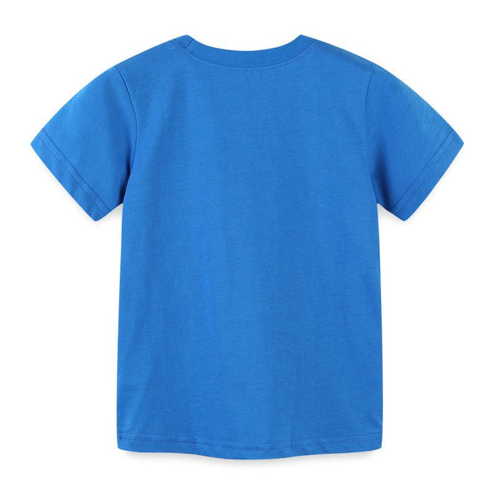 Toddler/Kid Boy Transportations Design Blue T-shirt