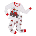 Toddler/Kid Boy Truck Print Long Sleeve Pajama Set