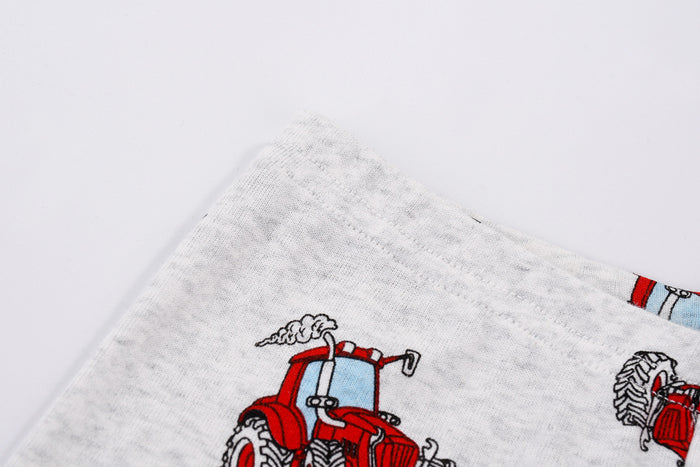 Toddler/Kid Boy Truck Print Long Sleeve Pajama Set