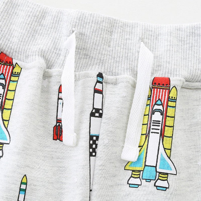Toddler/Kid Boy Various Rocket Print Design Pants