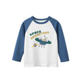 Toddler/Kid Boy's "Space Adventure" Long Sleeve Shirt