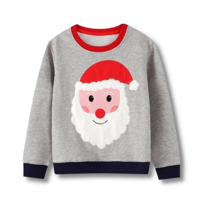 Toddler/Kid Christmas Santa Claus Print Sweatshirt