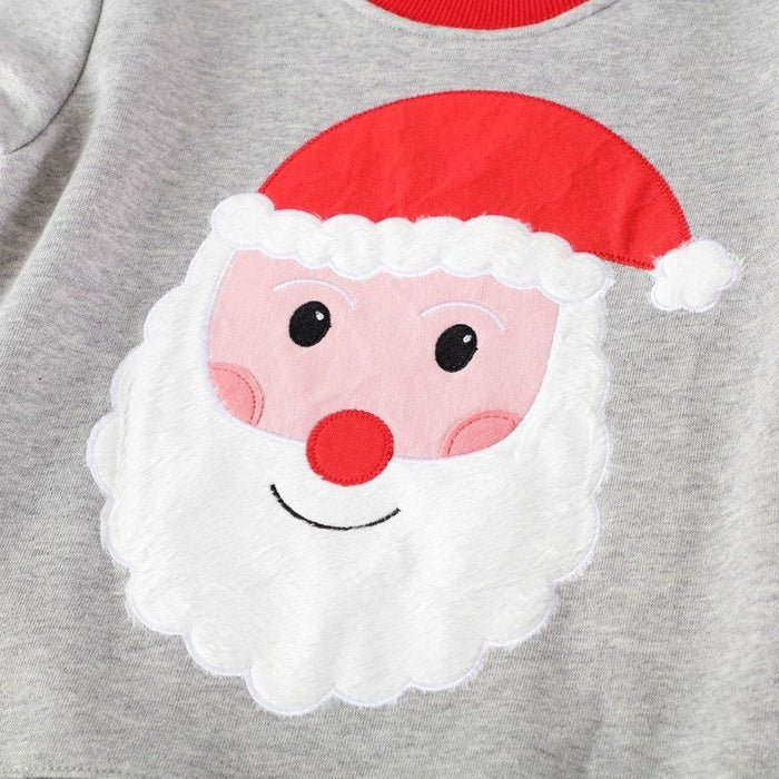 Toddler/Kid Christmas Santa Claus Print Sweatshirt