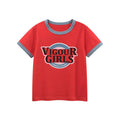 Toddler/Kid Classic Red Letter Ringer Casual Top