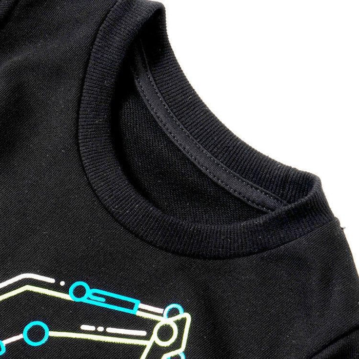 Toddler/Kid Cool Vehicle Casual Sweatshirt