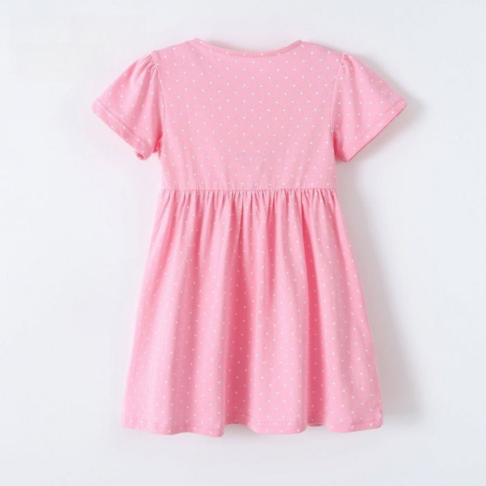 Toddler/Kid Cute Bunny Floral Kids Dress
