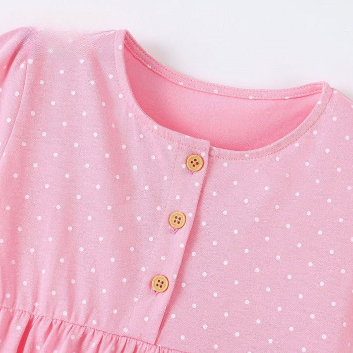 Toddler/Kid Cute Bunny Floral Kids Dress