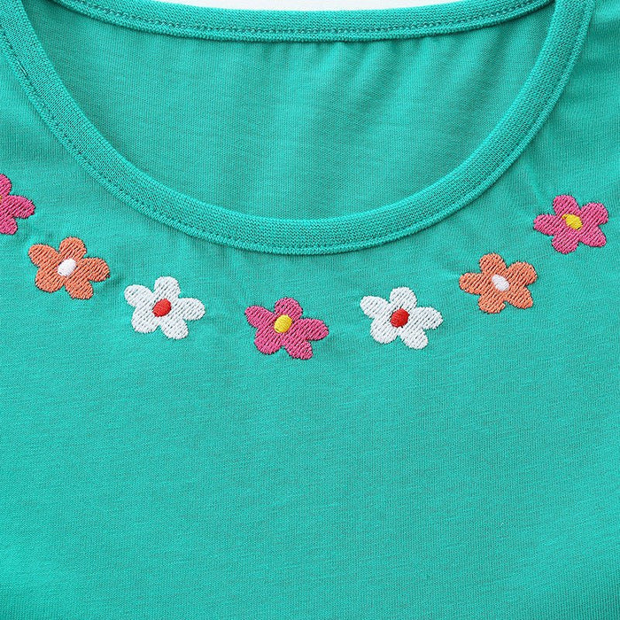 Toddler/Kid Fairy Embroidered Sleeveless Casual Dress